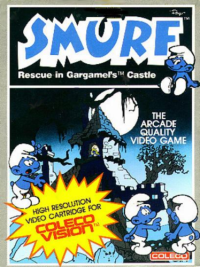 Smure Rescue Colecovision US box art